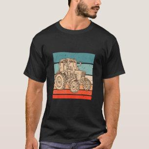 T-shirt Biélorussie Tracteur agricole Agriculture 4