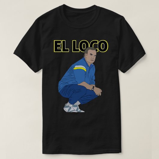 T-shirt Bielsa - Marcelo Bielsa - El Loco - IN BIELSA WE T (Design devant)