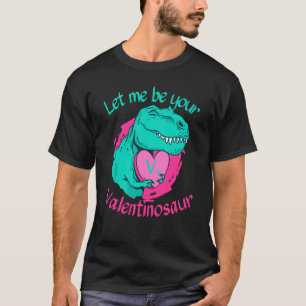 T-shirt Bien-aimé V Initial Laissez-moi par vos Valentines