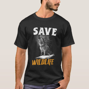 T-shirt Bien-être animal SAUVEZ LA FAUNE PROTÉGEZ Drôle d'