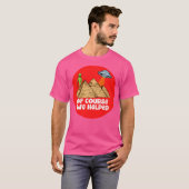 T-shirt Bien Sûr, Nous Avons Aidé (Devant entier)
