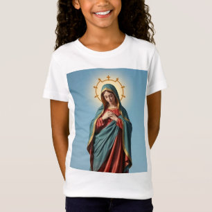 T-Shirt Bienheureuse Vierge Marie Tee - shirt de fille
