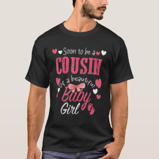T-shirt Bientôt être cousue de Belle Bébée Fille Genre Re