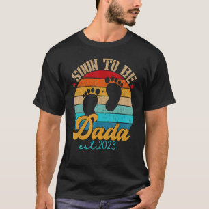 T-shirt Bientôt Être Dada 2023 Révéler Le Genre Première F