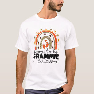 T-shirt Bientôt être Grammie Est 2022 Fête des Mères Drôle