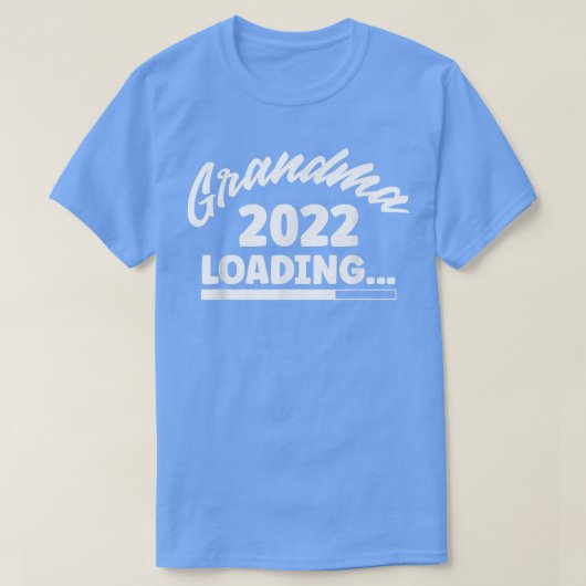 T-shirt Bientôt Être Grand-Mère 2022 Faire-part Grossesse  (Design devant)