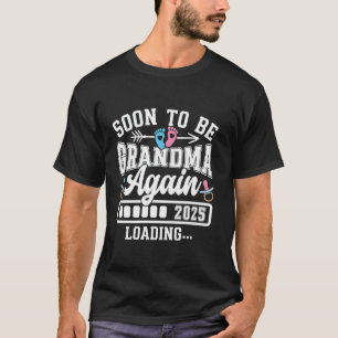 T-shirt Bientôt être grand-mère à nouveau 2025 Chargement