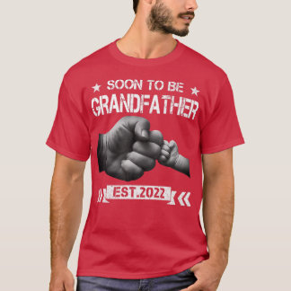 T-shirt Bientôt Être Grand-Père 2022 Pour Promu À Grand-Pè