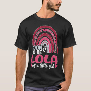 T-shirt Bientôt Être Lola D'Une Fille Promue À Lola Future