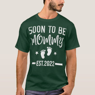 T-shirt Bientôt Être Maman Maman Fantastique Faire-part De