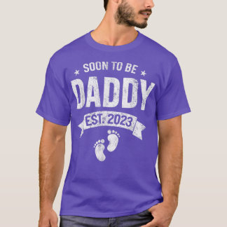 T-shirt Bientôt Être Papa Est 2023 Grossesse Faire-part