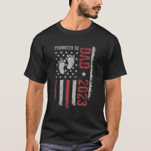 T-shirt Bientôt Être Papa Nouveau Papa Promu À Papa 2023
