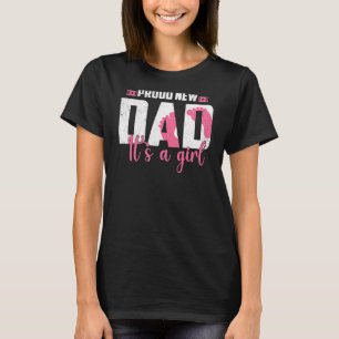 T-shirt Bientôt Être Un Papa D'Une Belle Bébée Fille Nouve