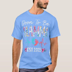 T-shirt Bientôt Glamma 2023 Fête des Mères Noël Premier