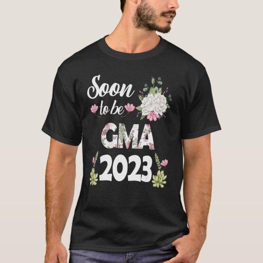 T-shirt Bientôt Gma Est 2023 Grossesse Faire-part 2 (Devant)