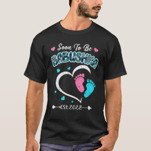 T-shirt Bientôt, Grand-Mère Annonce Babushka 2022 Nouvea