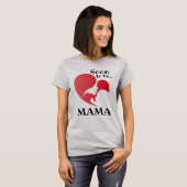 T-shirt bientôt maman (Devant entier)