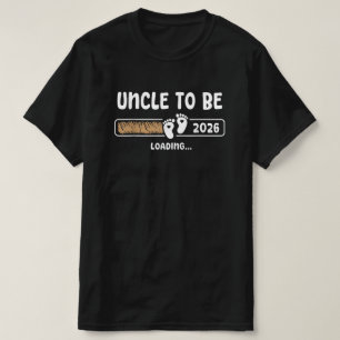 T-shirt Bientôt oncle prévu 2026 Futur papa 2026