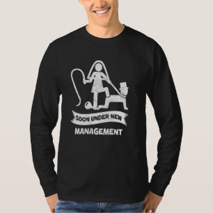 T-shirt Bientôt sous nouvelle direction Enterrement de vie