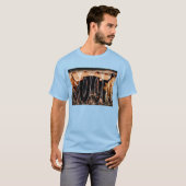 T-shirt "Bientôt" - Vache des Highlands (Devant entier)
