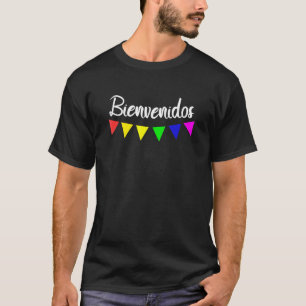 T-shirt Bienvenidos - Professeur espagnol Profesora biling