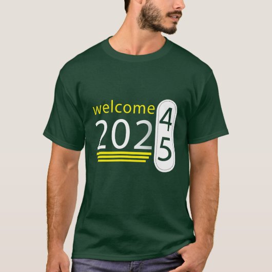 T-shirt Bienvenue 2025 (Devant)