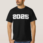 T-shirt Bienvenue 2025 - Bonne année 2025 (Devant)