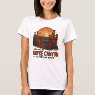 T-shirt Bienvenue à Embrodery Bryce Canyon National USA