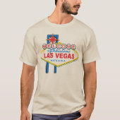 T-shirt Bienvenue à Fabulous Las Vegas (Devant)
