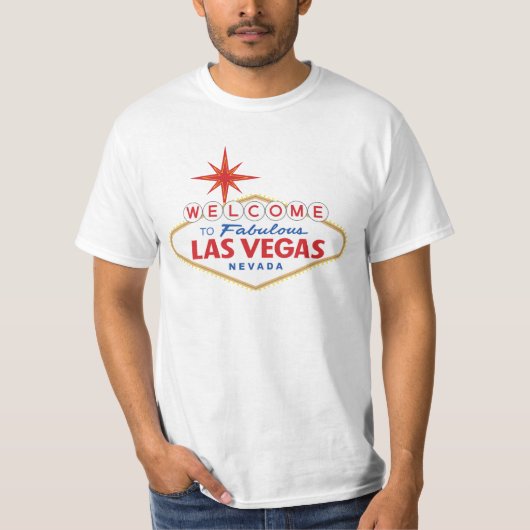 T-shirt Bienvenue à Fabulous Las Vegas, Nevada (Devant)