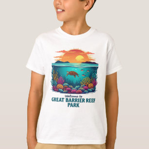 T-shirt Bienvenue à Great Barrier Reef National Australian
