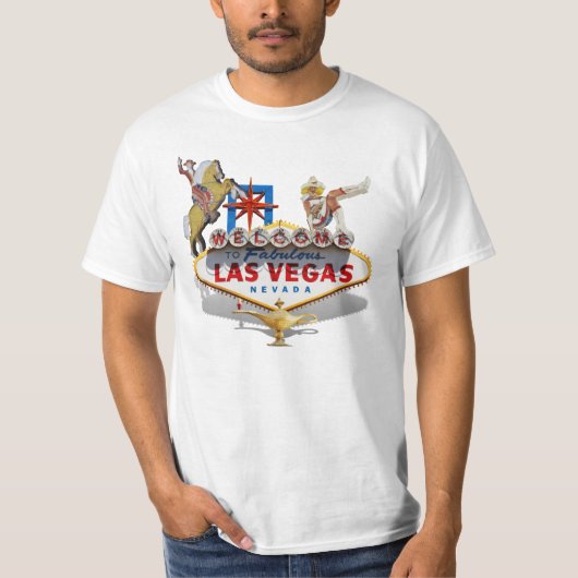 T-shirt Bienvenue à Las Vegas (Devant)