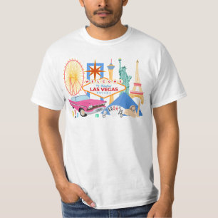 T-shirt Bienvenue à Las Vegas fabuleux