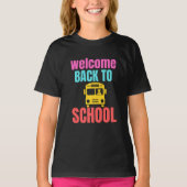 T-shirt Bienvenue À L'École (Devant)