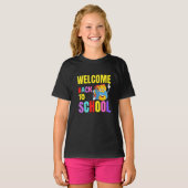 T-shirt Bienvenue à l'école (Devant entier)