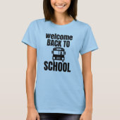 T-shirt Bienvenue à l'école (Devant)