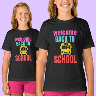 T-shirt Bienvenue À L'École