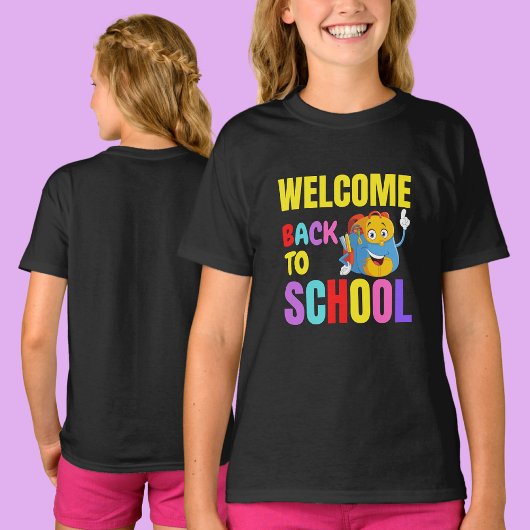 T-shirt Bienvenue à l'école