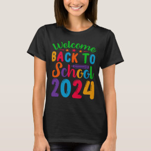 T-shirt Bienvenue À L'École 2024