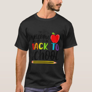 T-shirt Bienvenue À L'École Étudiants