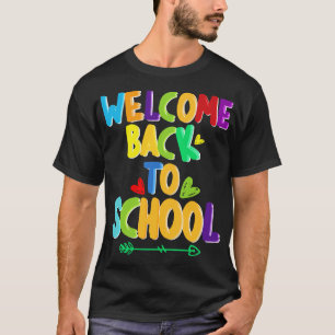 T-shirt Bienvenue À L'École Maternelle PréK Preeschoo