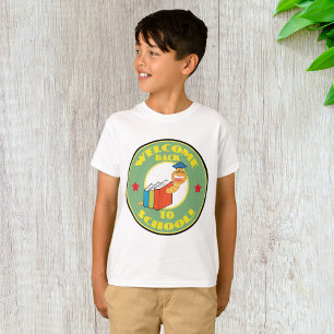 T-shirt Bienvenue à l'école, petit lecteur
