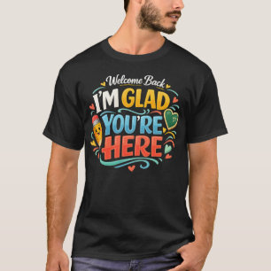 T-shirt Bienvenue à l'école Professeur Premier Jour d'écol