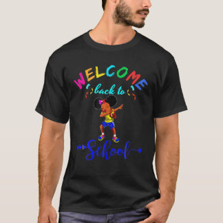 T-shirt Bienvenue À L'École T Drôle Enseignant Amour Cadea