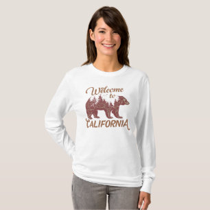 T-shirt Bienvenue à l'ours de Californie