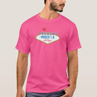 T-shirt Bienvenue à Mancation Las Vegas