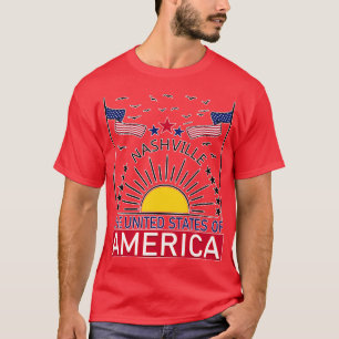 T-shirt Bienvenue à Nashville Bienvenue au Tennessee