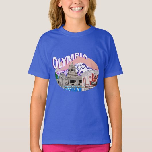 T-shirt Bienvenue à Olympia Kids Tee (Devant)