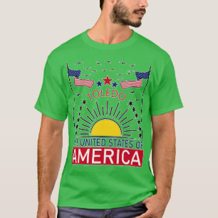 T-shirt Bienvenue à Toledo dans l'Ohio