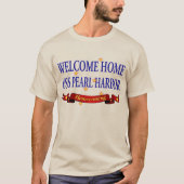 T-shirt Bienvenue Accueil USS Pearl Harbour (Devant)